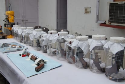 Jind and Jhajjar caught two factories to create illegal arms