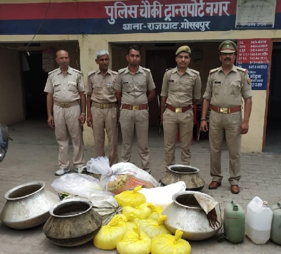 Officers reach Amrutani Bagia, found in flames