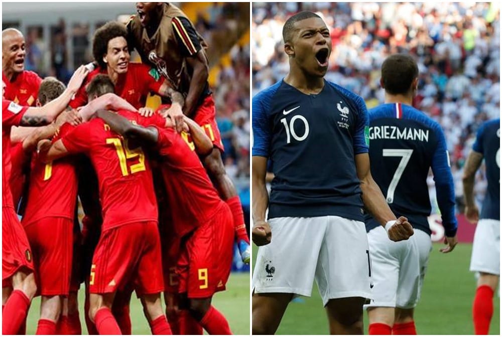 fifa world cup 2018 france vs belgium semi final match preview at Saint Petersburg  
