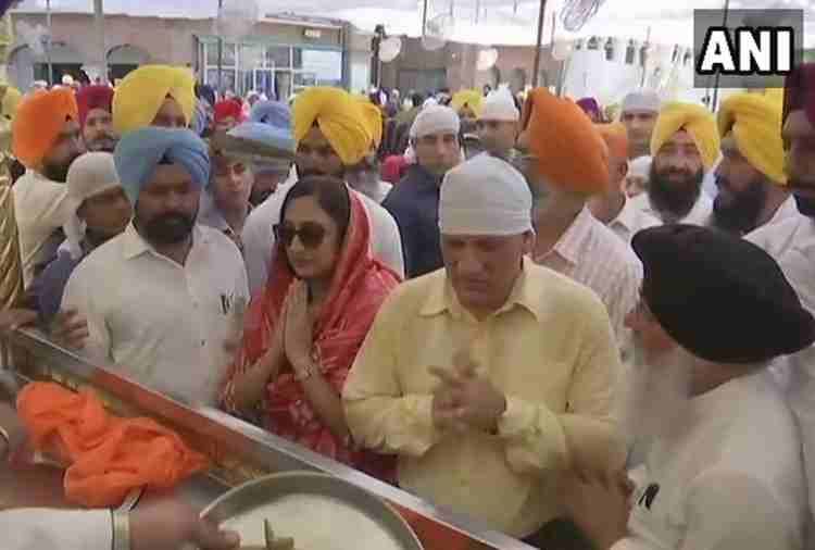 Indian Army Chief General Bipin Rawat in Golden Temple Amritsar