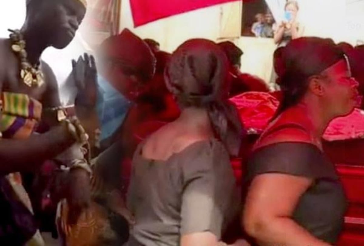 professional mourners cry at strangers funerals for money in africa