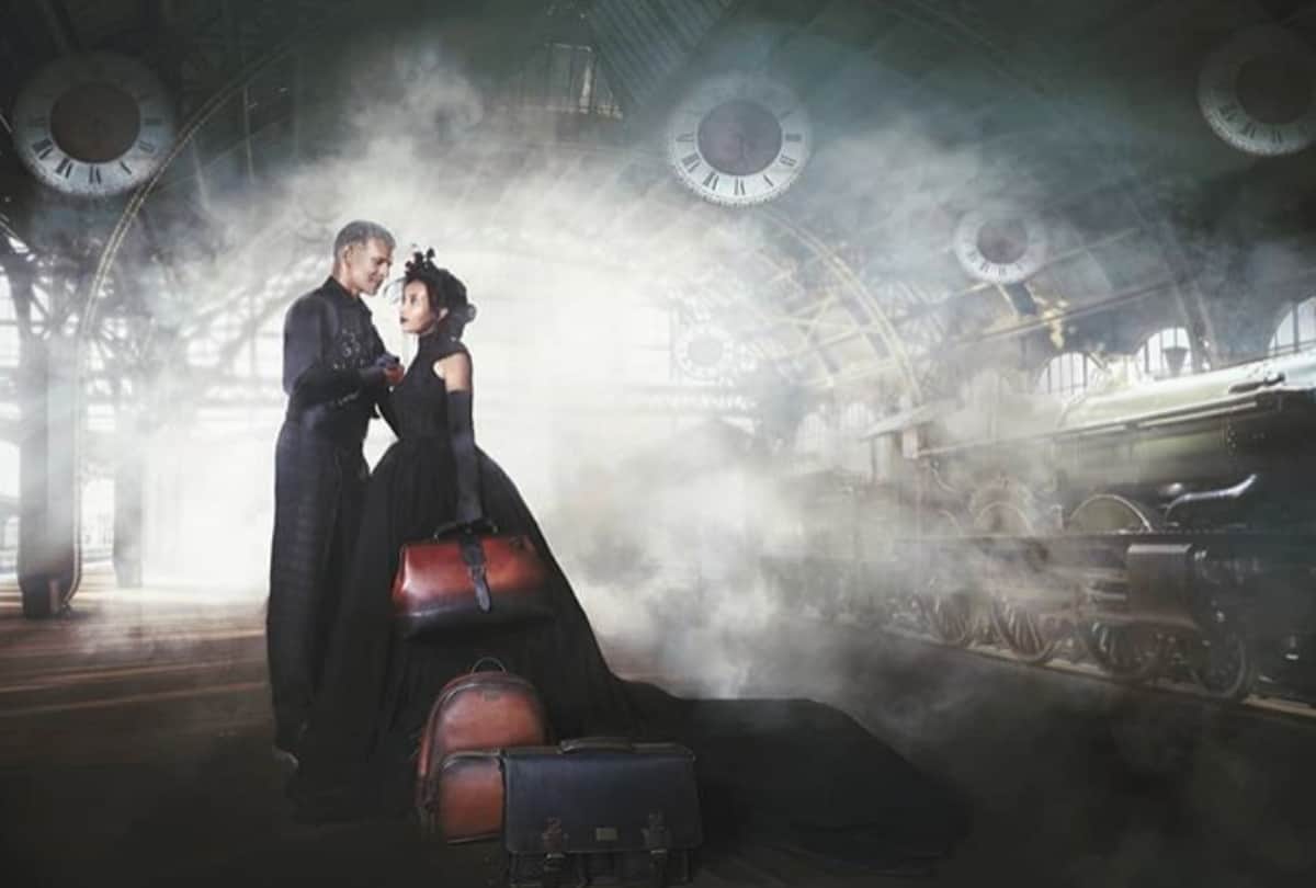 Milind Soman first photoshoot with wife Ankita Konwar