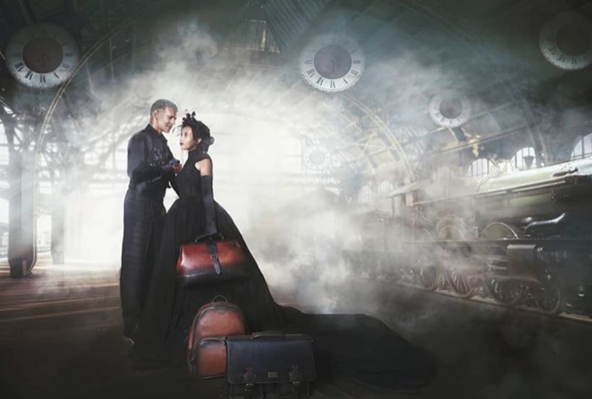 Milind Soman first photoshoot with wife Ankita Konwar