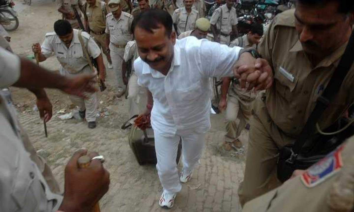 Munna bajrangi had present in ADJ court in varanasi on monday
