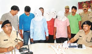 police arrested pradhan husband 