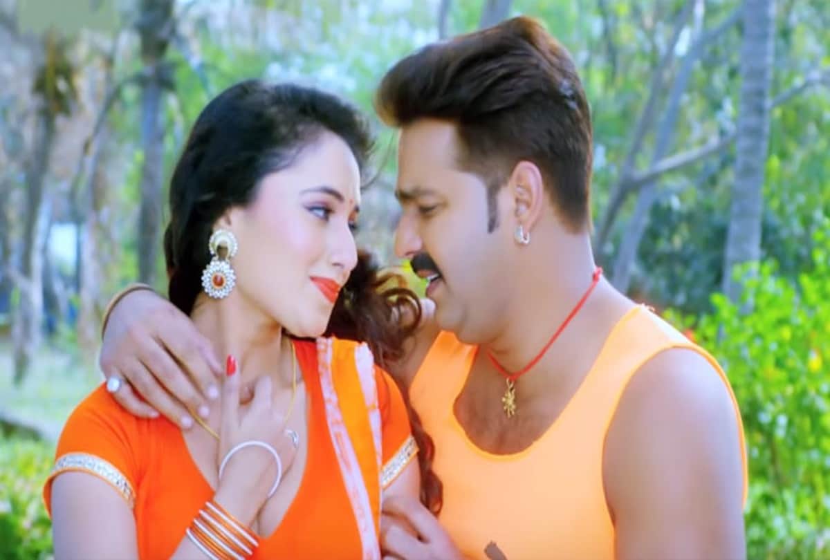 Pawan Singh and Mani Bhattacharya hot chemistry in Bin Biyahe Rajaji bhojpuri video