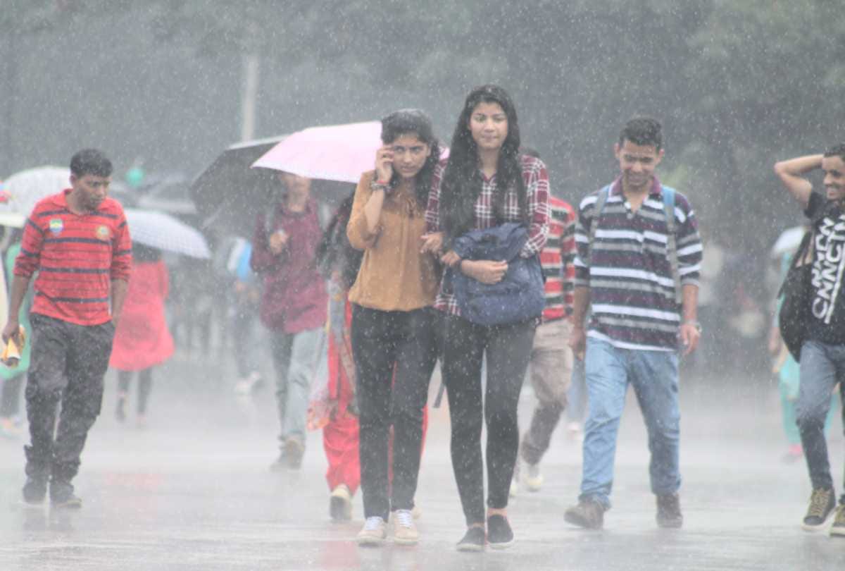 आज से तीन दिन लगातार बारिश की भविष्यवाणी