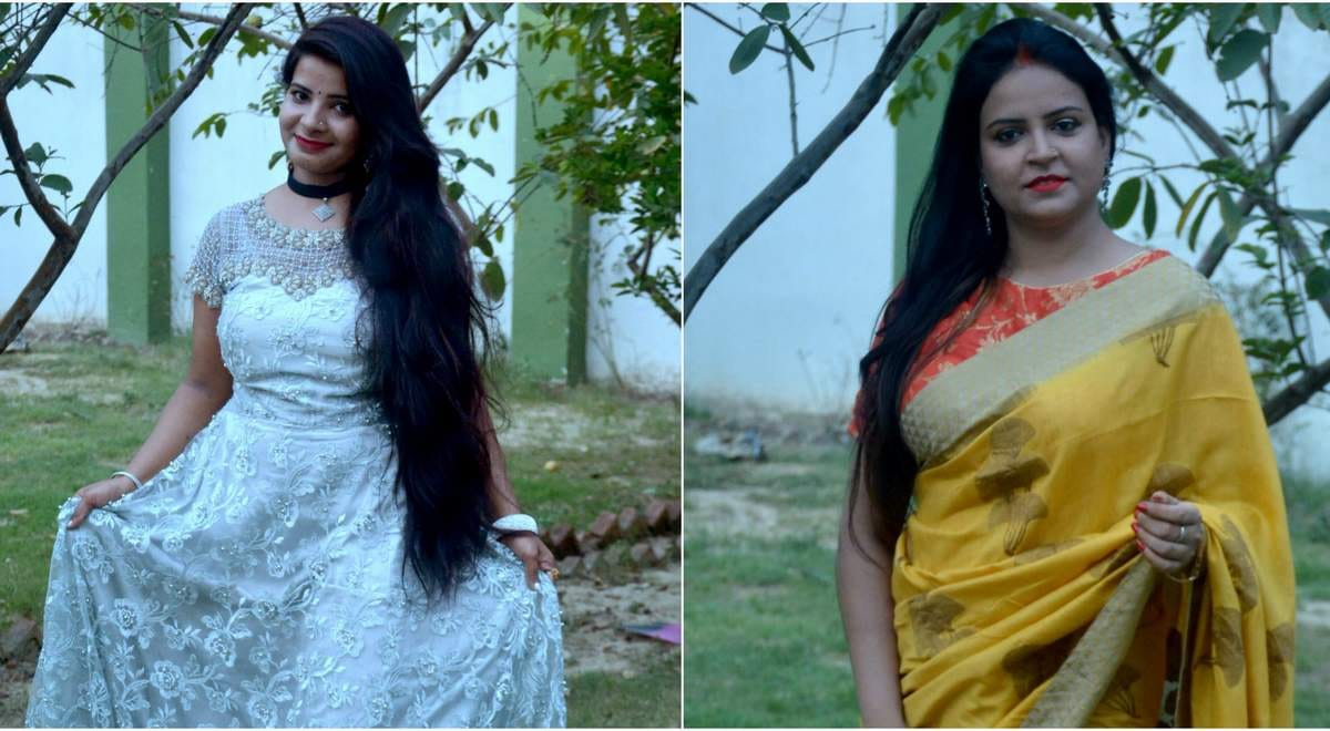 Miss and mrs banaras finalist on ramp saw photos
