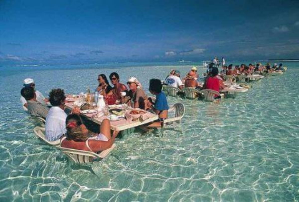Awesome picture of Water fall restaurant around the world