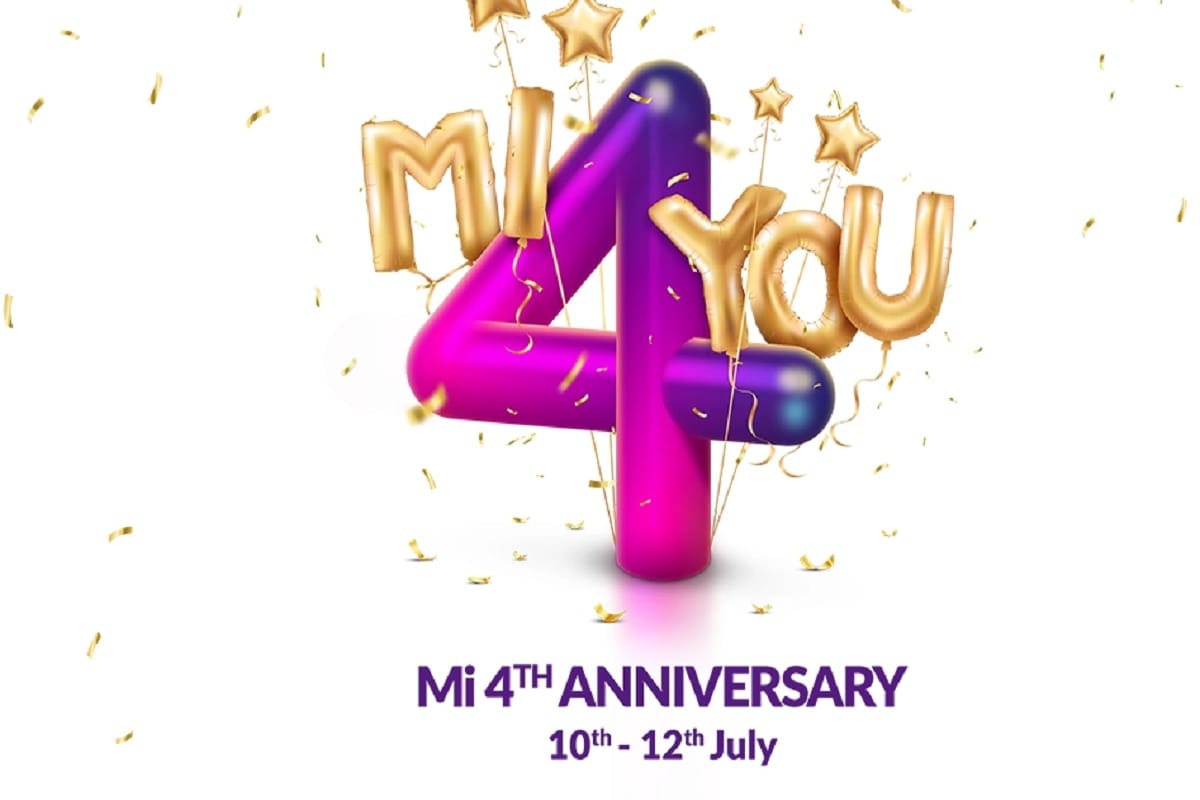 Xiaomi 4th Mi Anniversary Sale to Begin on July 10, buy redmi note 5 pro at Rs 4 only