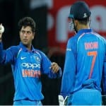 dhoni and kuldeep