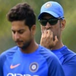 dhoni and kuldeep