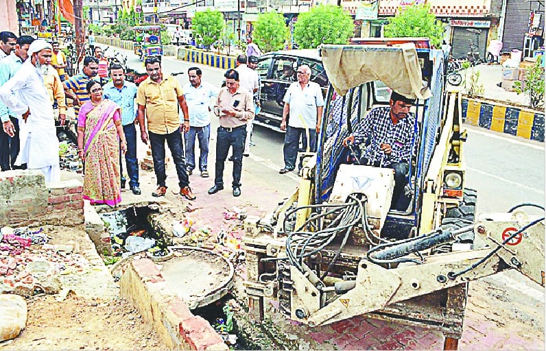 The flaws found in the inspection of the Kawad track route