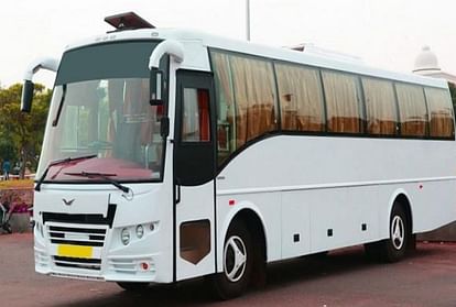 Volvo AC bus service started between Gorakhpur to Ayodhya and Prayagraj