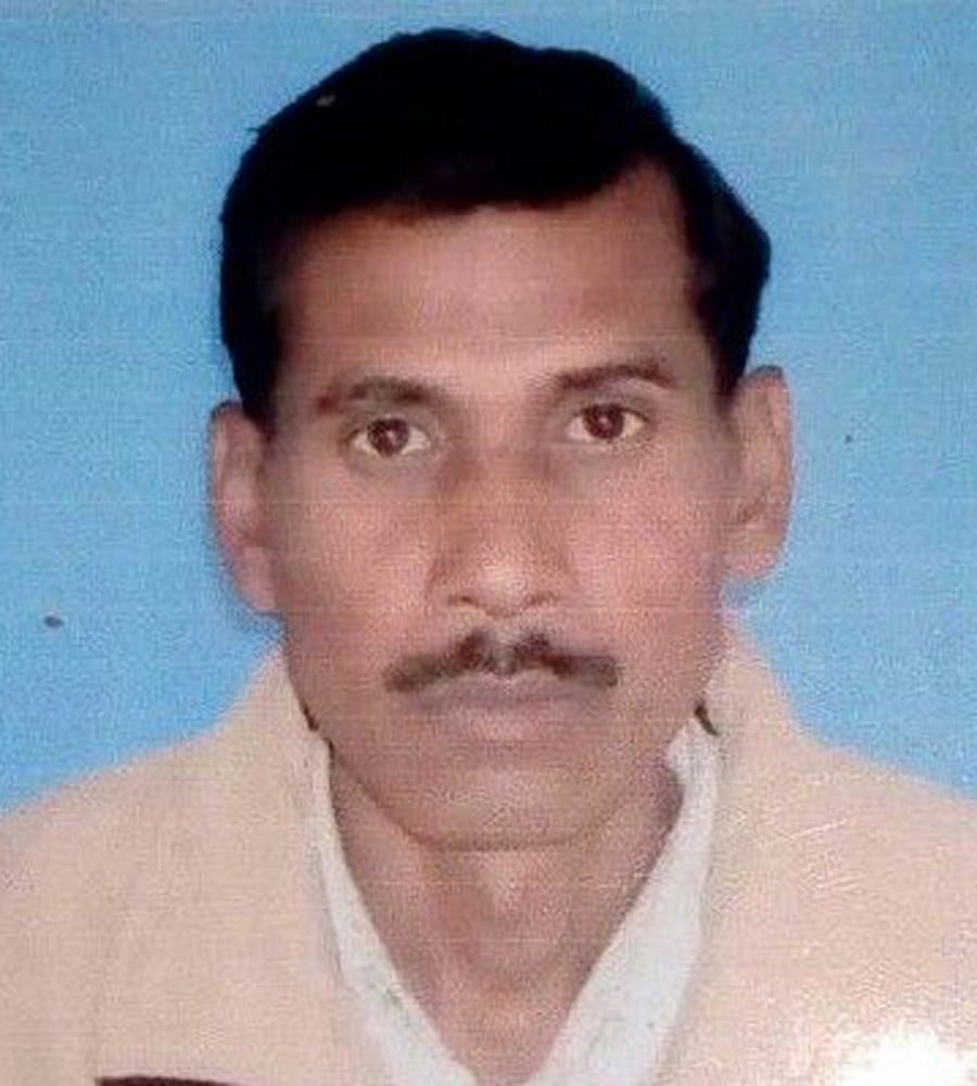 bjp booth leader died in accident
