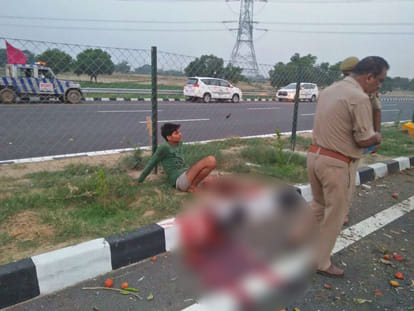 Two people died in accident on lucknow expressway