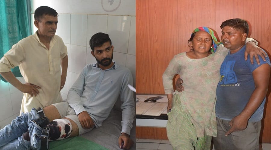 Firing in Baghpat, two people including woman injured