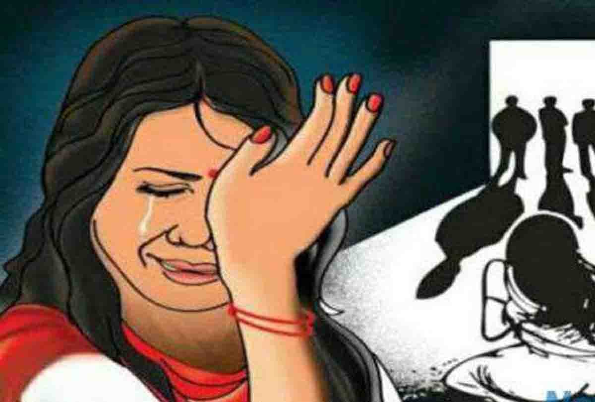 Gangrape with newly married lady in banda