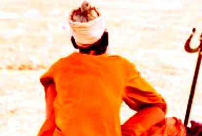 Declaration of taking samadhi of monk in Hardoi