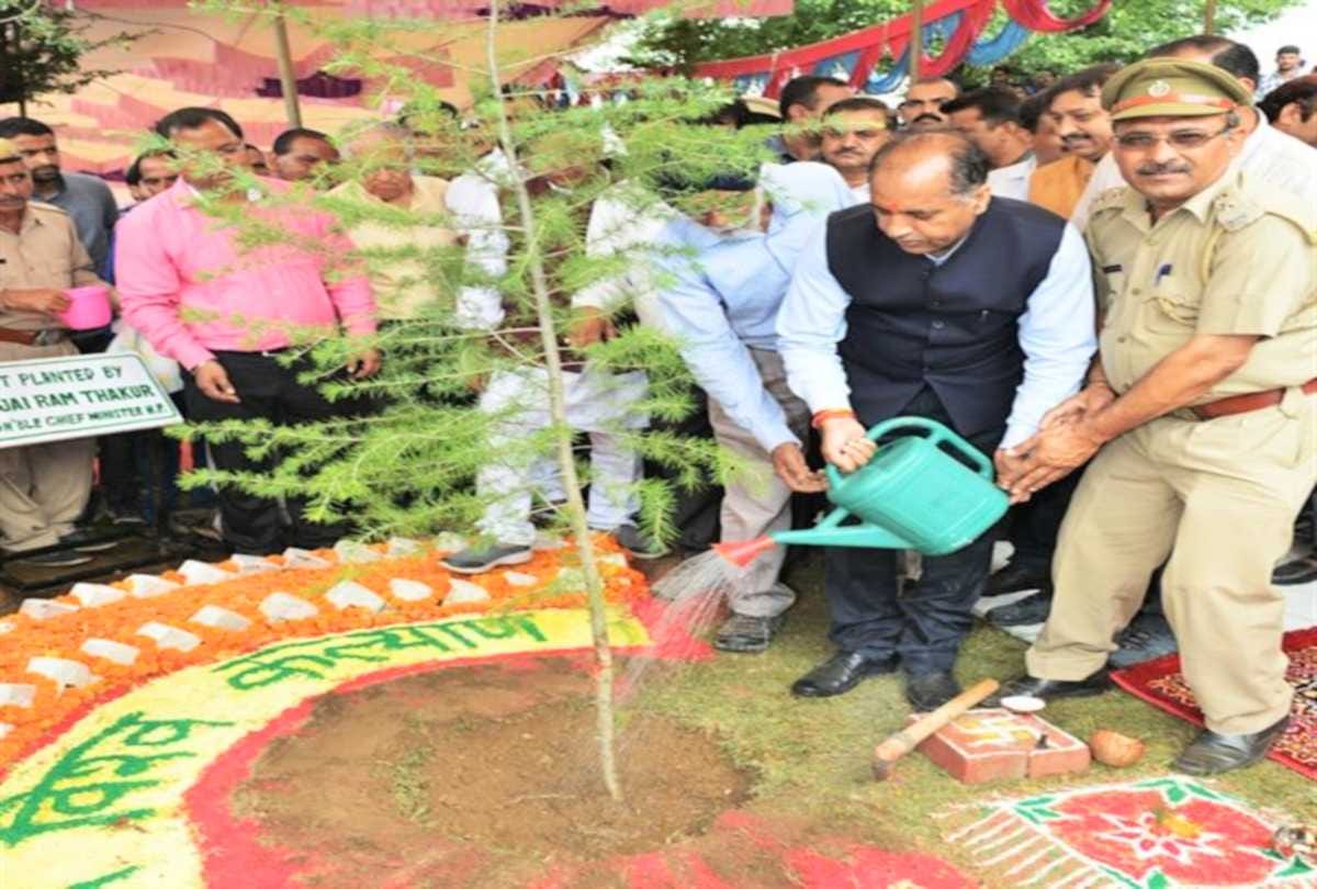 cm jairam thakur inaugurated state level van mahotsav in rajgarh sirmour