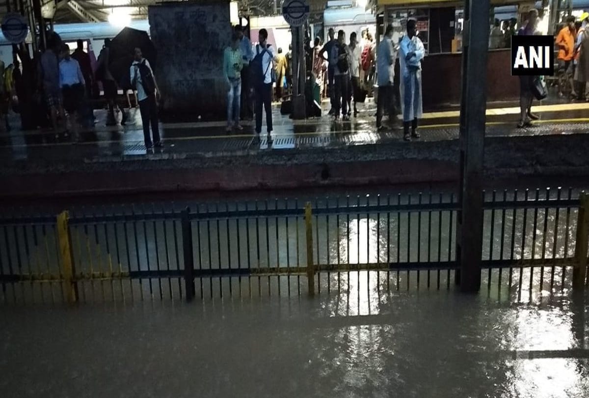 Due to heavy rains, water-logging and disrupted rail services in Mumbai