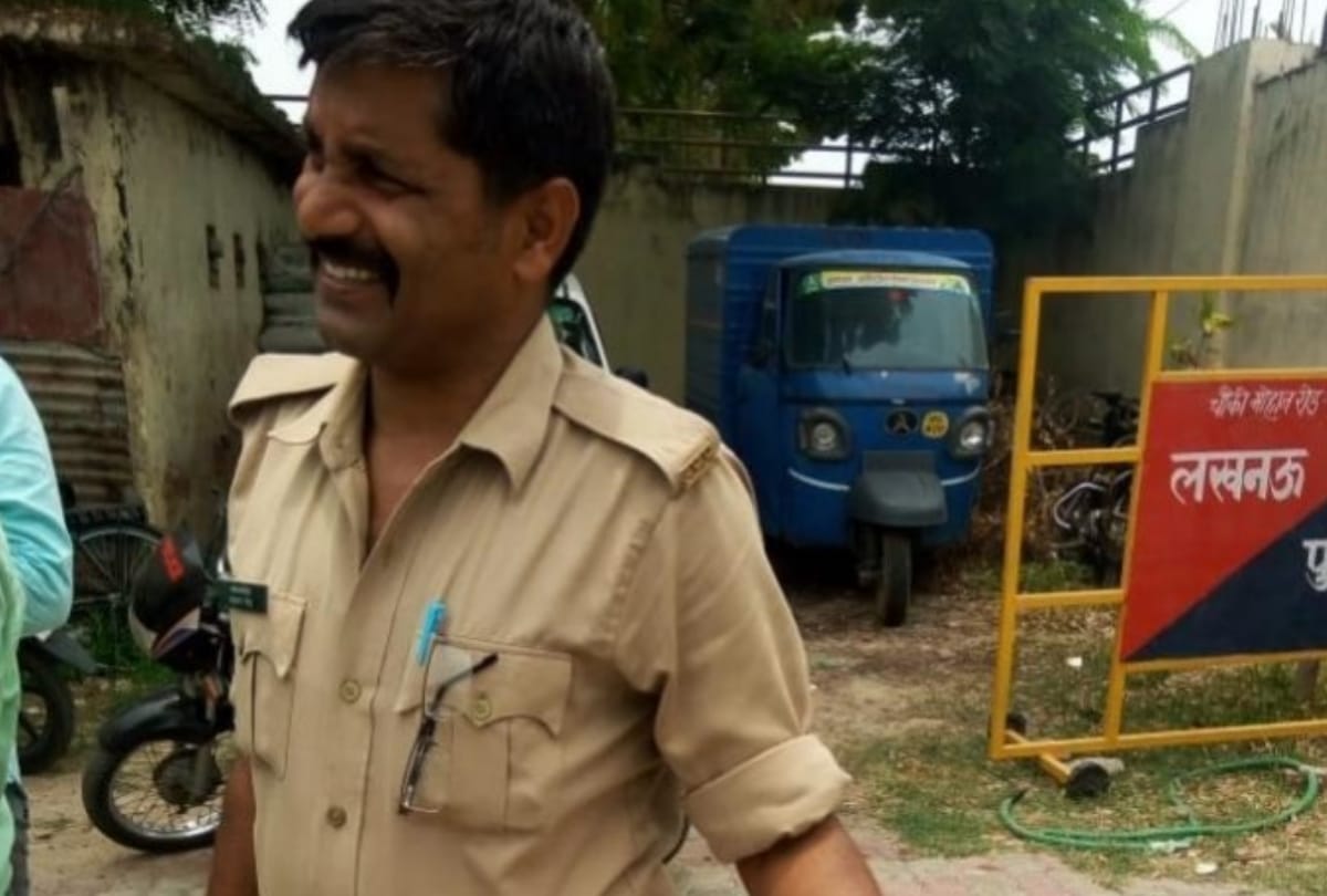 dead body of a man found in garden in lucknow