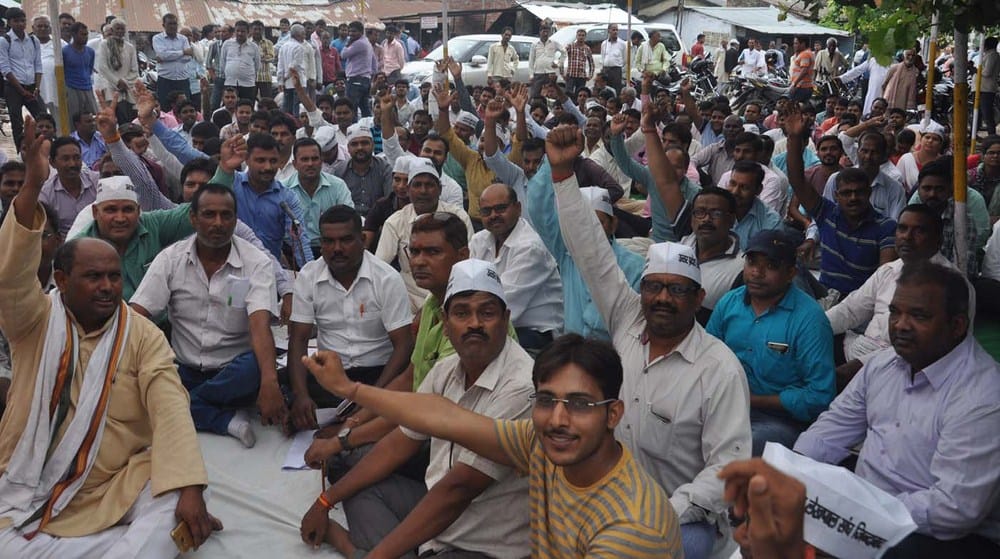 lekhpals strike continued