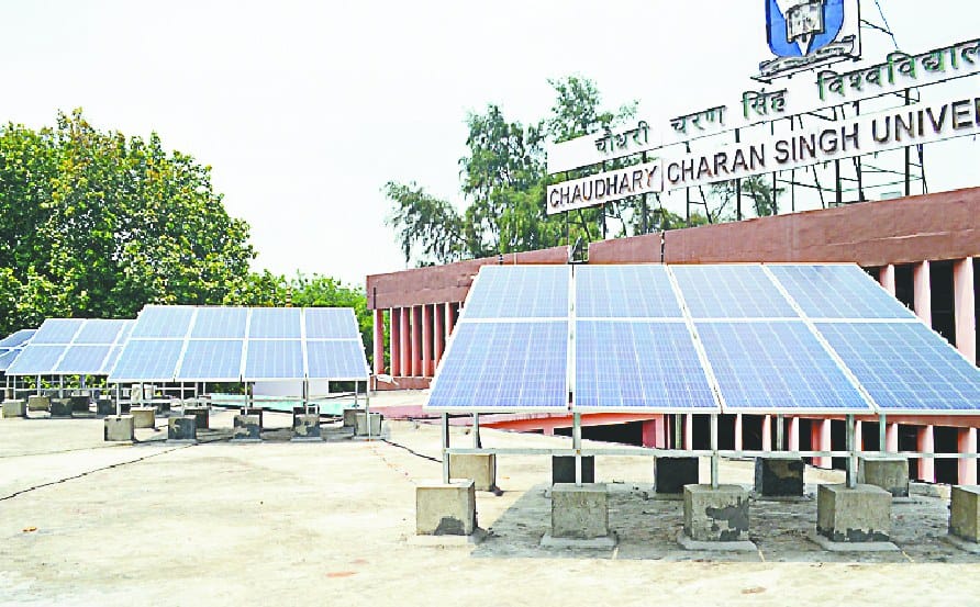 saur urja se universite bachaayega 1.75 crore yearly