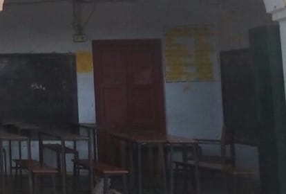 poor condition of government girls inter college in malihabaad
