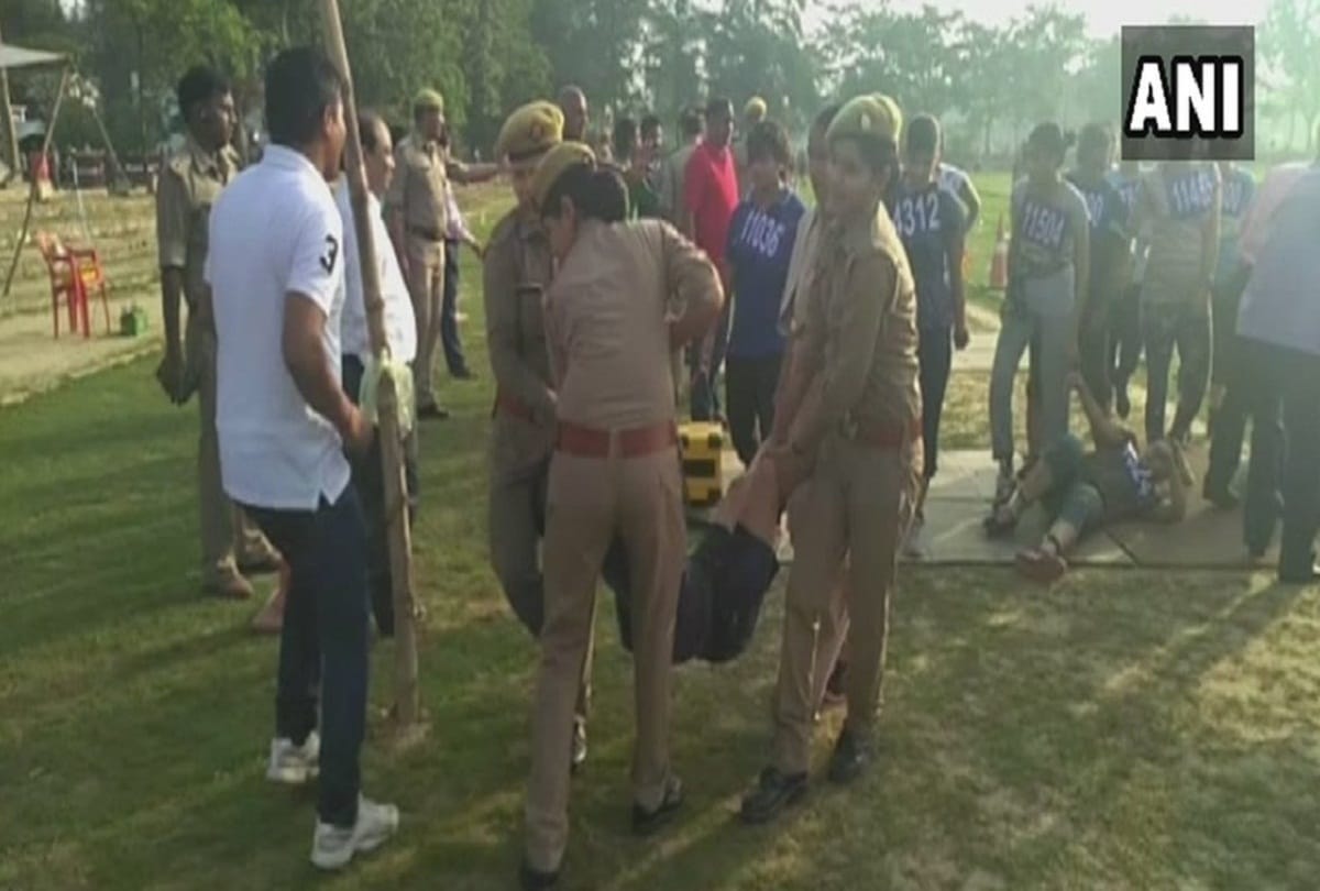 7 female aspirants fainted during a race of Sub-Inspector recruitment exams in Sitapur