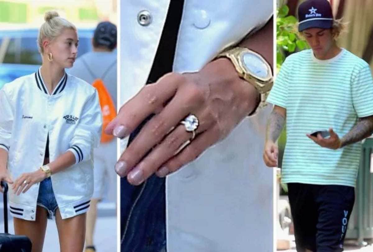justin bieber engagement ring for Hailey Baldwin is rp 1 crore 70 lakh