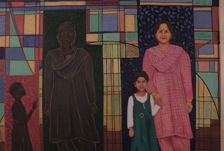 Organizing exhibition in Government Art Museum and Gallery in chandigarh