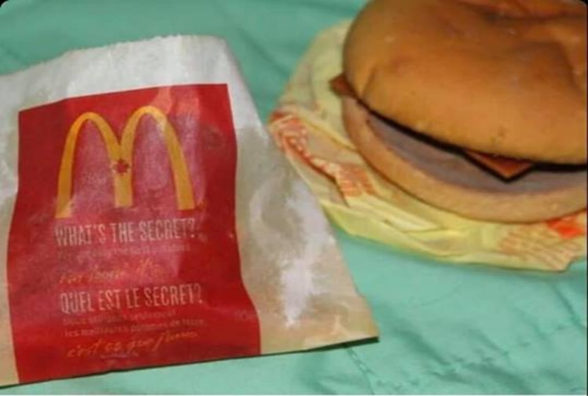 Man puts six year old burger for sale on ebay for thirty dollar 