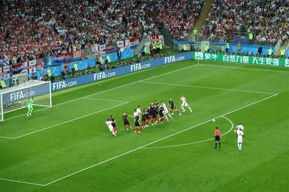 fans celebration goes on high as croatia enters in final