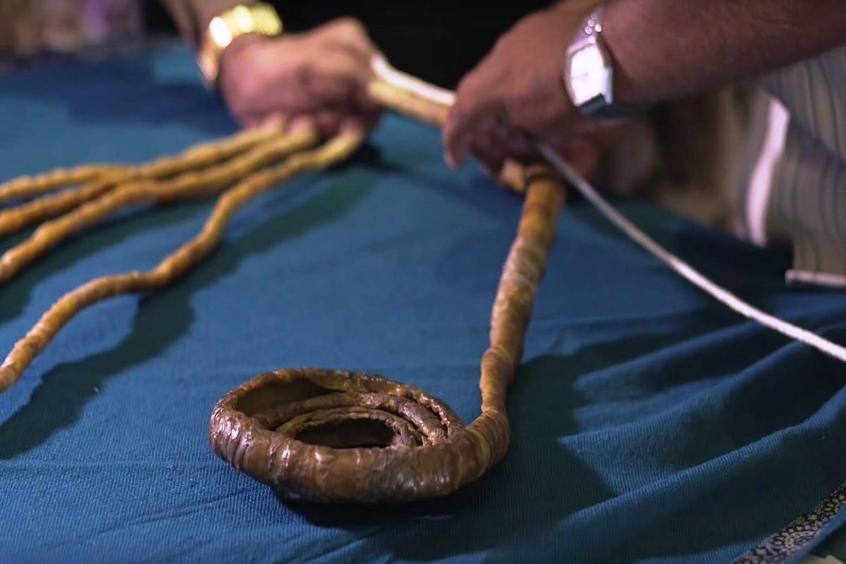 Guinness World Record of Chillal for cut nails after 66 years 