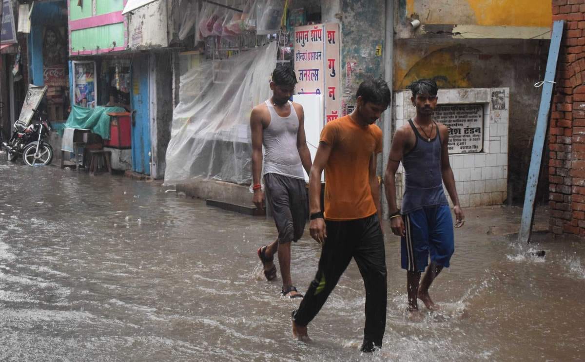 Heavy rain in purvanchal farmers are happy