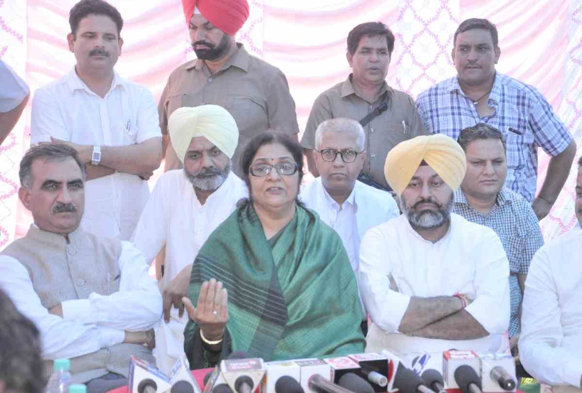 himachal congress incharge Rajni Patil in Kullu