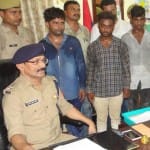 चार अपहरणकर्ता चढ़े पुलिस के हत्थे, चार फरार 