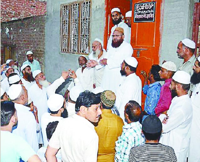 Commotion against police in Khalpar