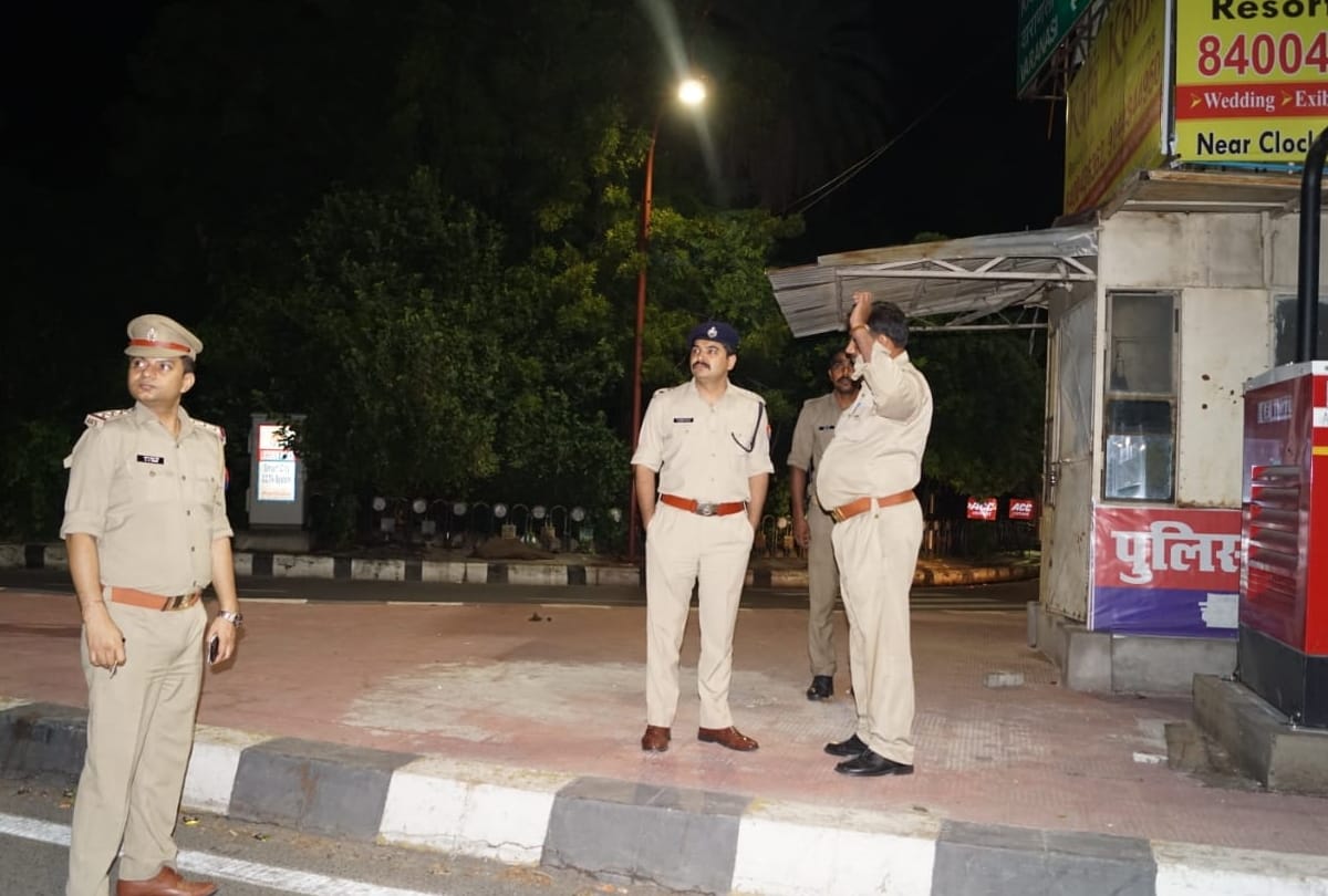 ssp kalanidhi naithani inspection of lucknow security