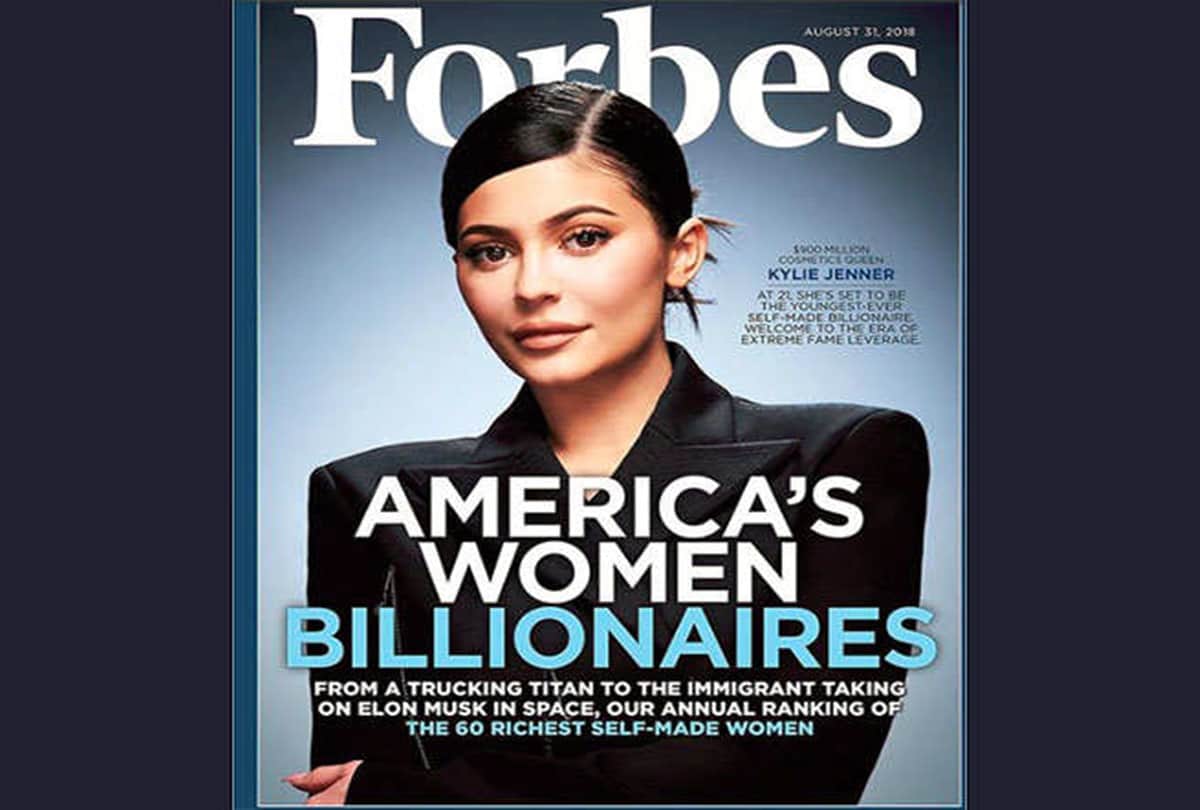 kylie jenner is become america youngest self made billionaire forbes 