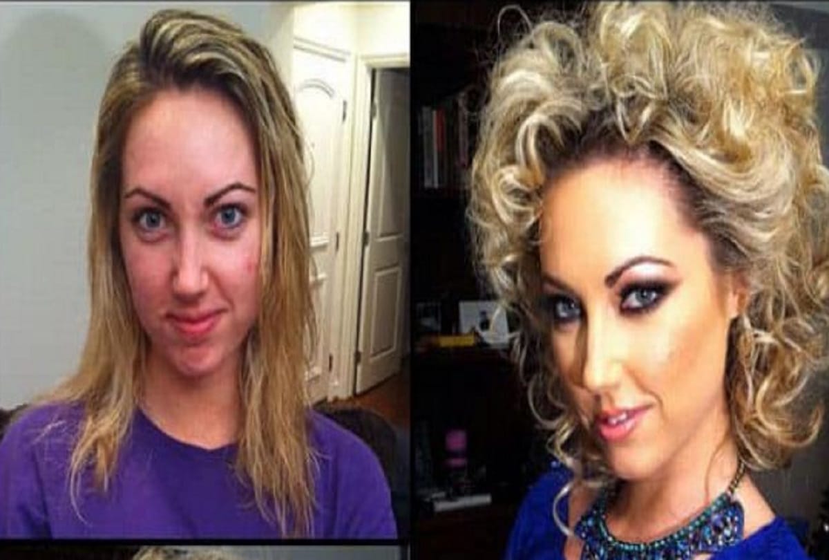 these are 40 adult actress without makeup looks so weird