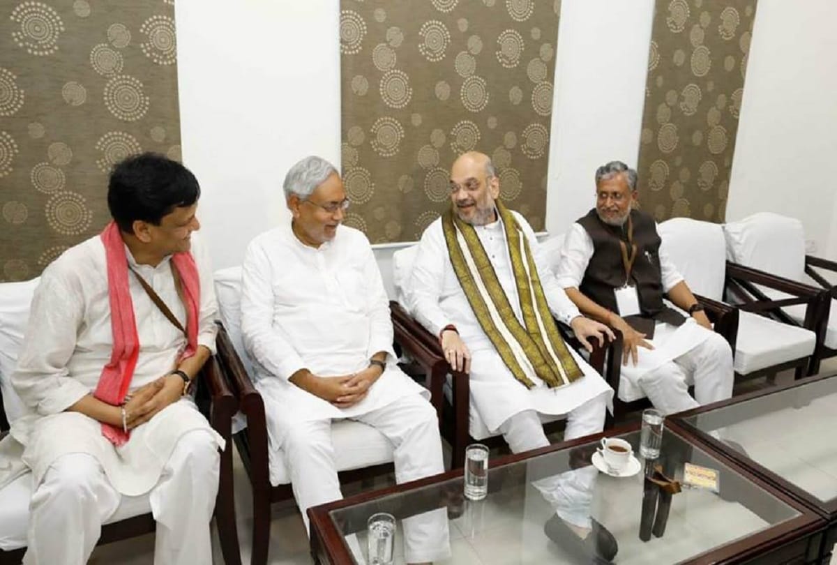 LiVE: BJP President Amit Shah meets Bihar Chief Minister Nitish Kumar