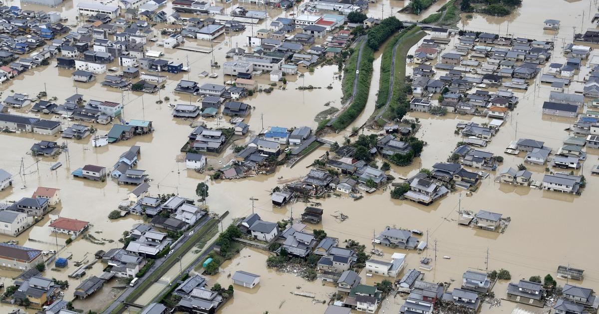 Death toll reaches 200 due to japan floods 