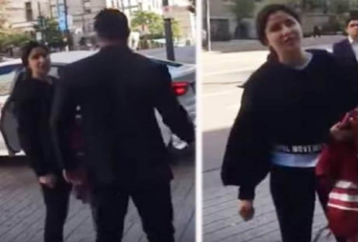 female fans misbehave with katrina kaif in canada