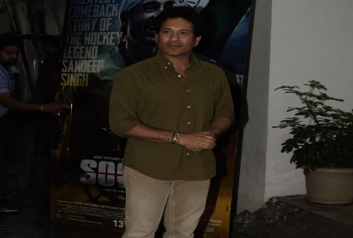 including Sachin Tendulkar all bollywood celebrities reached Special Screening of Soorma