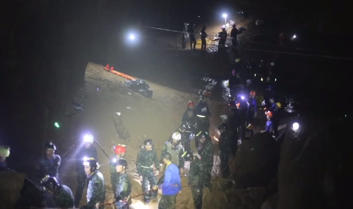 New photos of Thailand cave come in front, Execution of such a given operation
