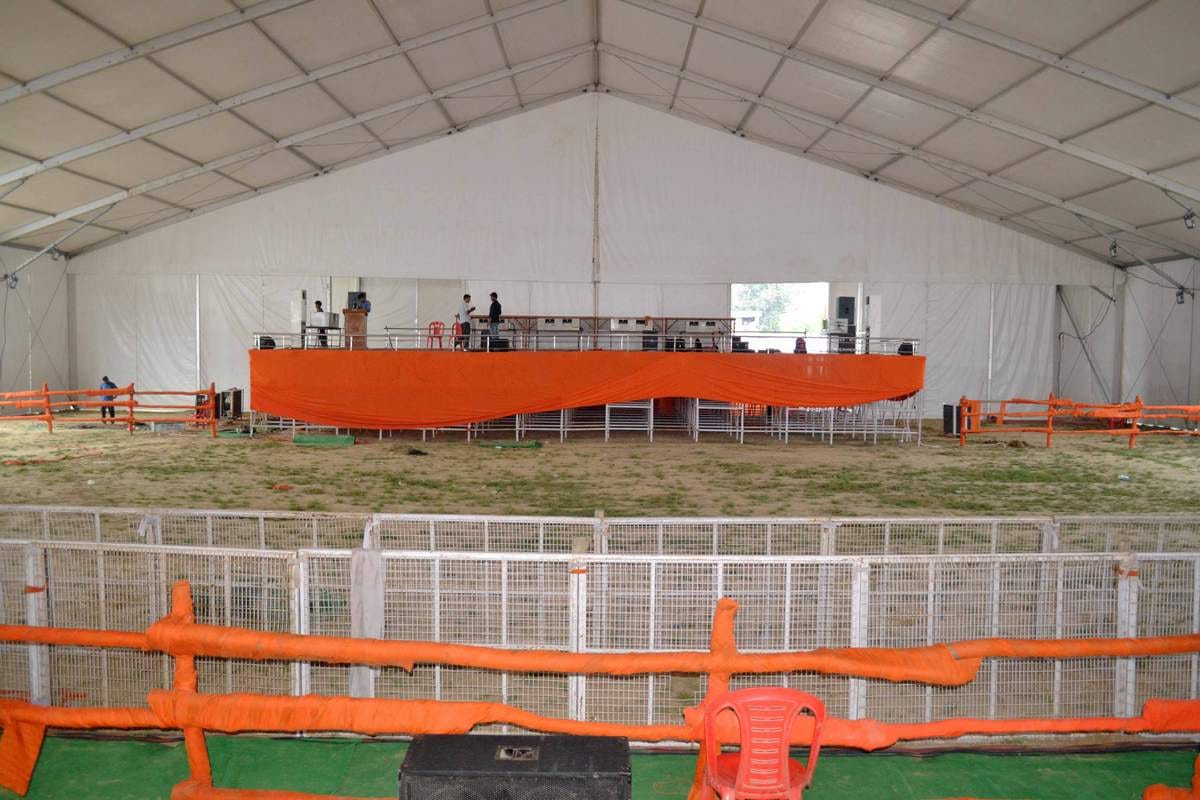 PM modi visit varanasi army helicopter do touch and go rehearsal