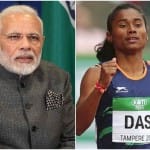 pm modi and hima das