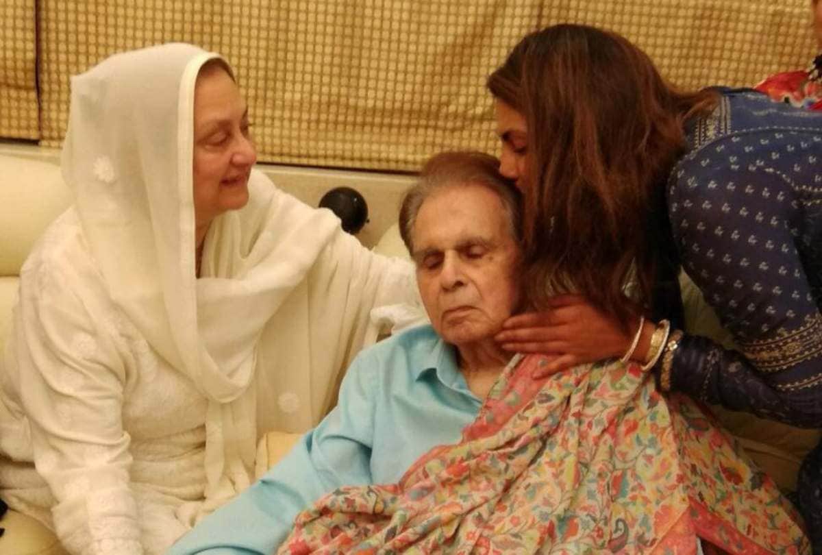 Dilip Kumar discharged from hospital Wife Saira Banu Confirms Veteran Actor Is Recovering Well